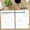 Black Academic Year July 2026 - June 2027 8.5" x 11" Weekly Softcover Planner